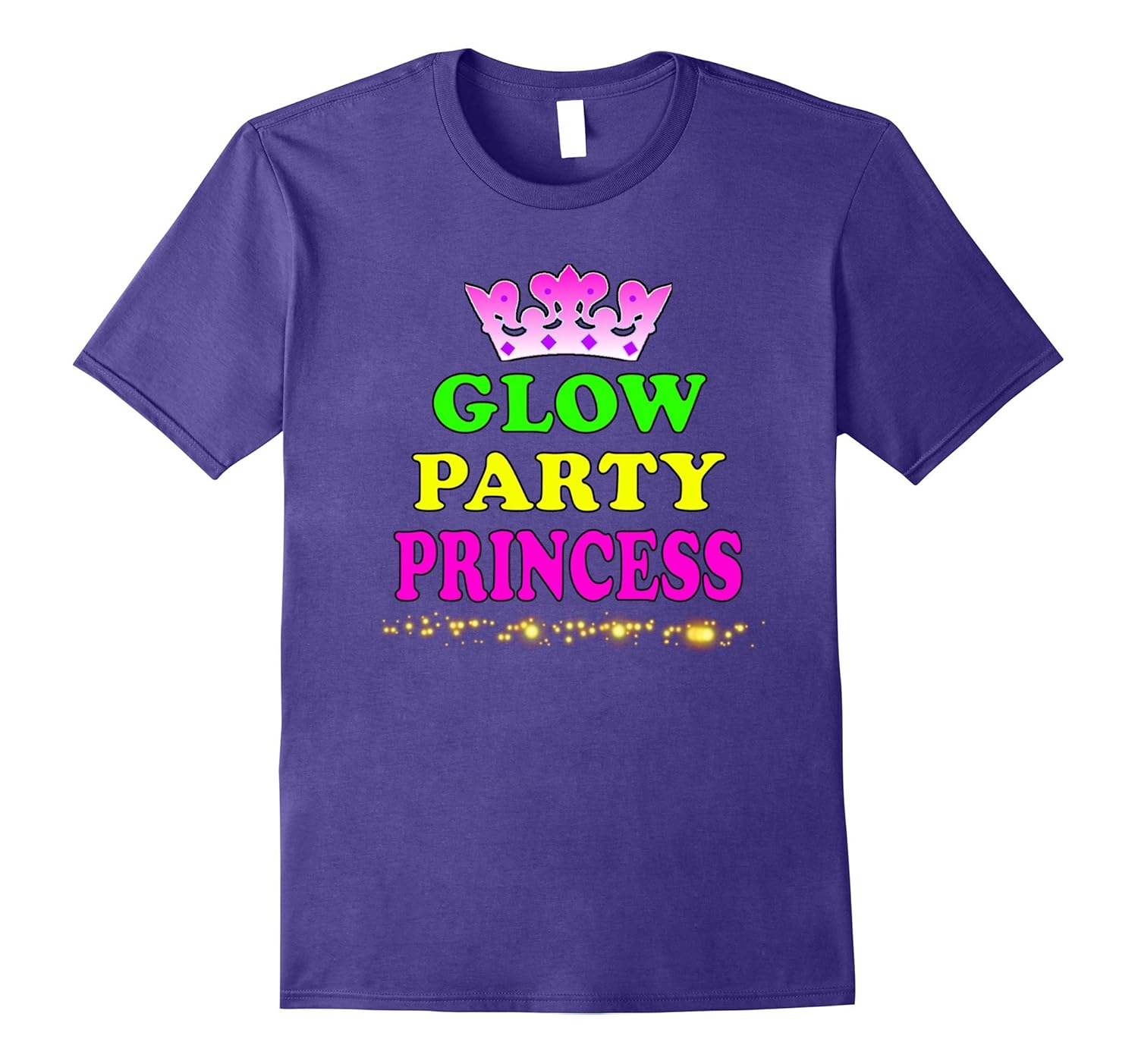 Glow Party Princess Neon Glow Party Shirt for Women / Girls-ANZ