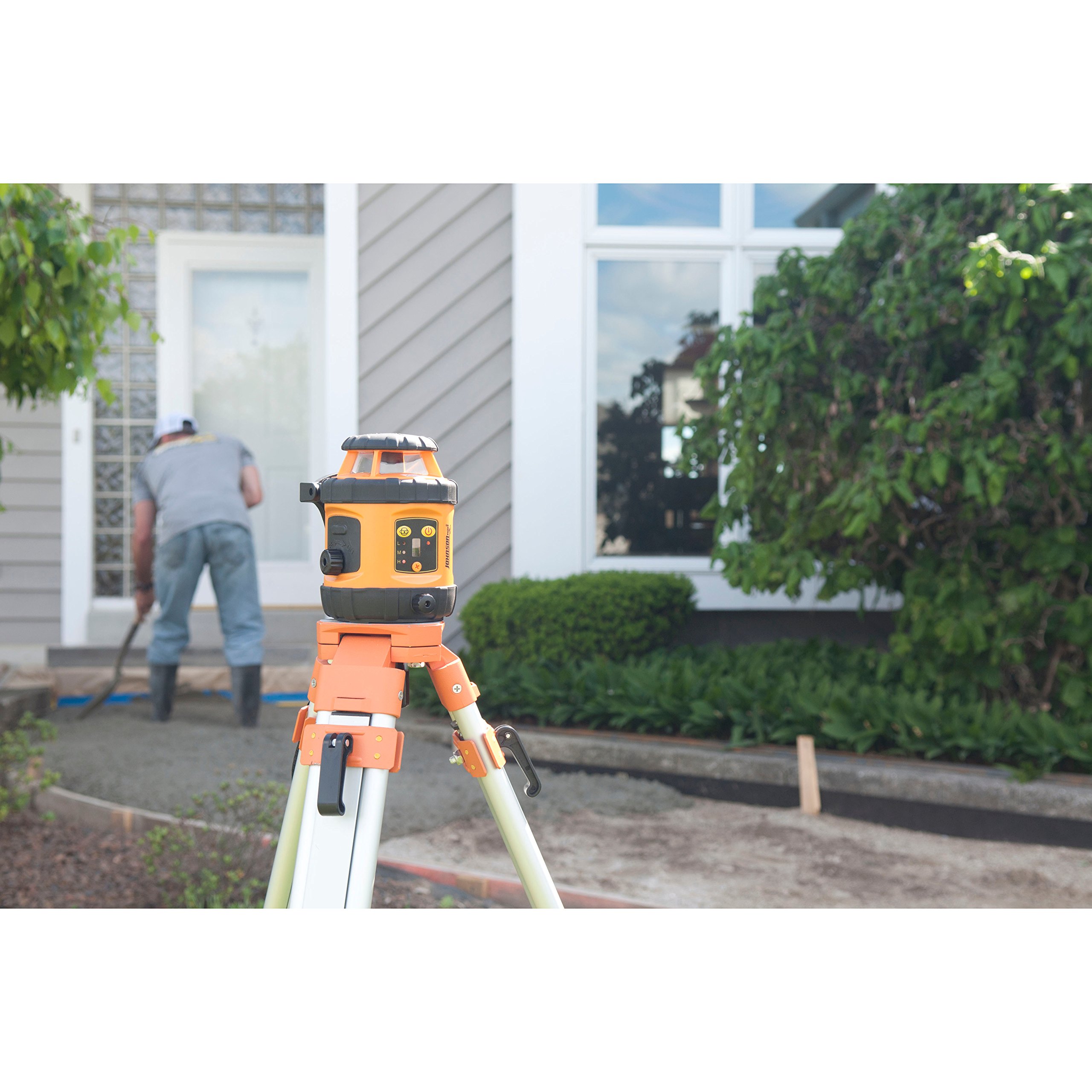 Self Leveling Rotary Laser System ToolKit Turnkey Job Site DIY Leveling