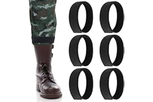 Sibba Boot Blousers Military Ankle Strap Elastic Military Boot Straps Military Blousing Straps Ankle Hook and Loop Hunting Gardening Hiking Cycling Fishing Military Army Uniforms
