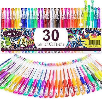 girlzone 30 piece gel pen set