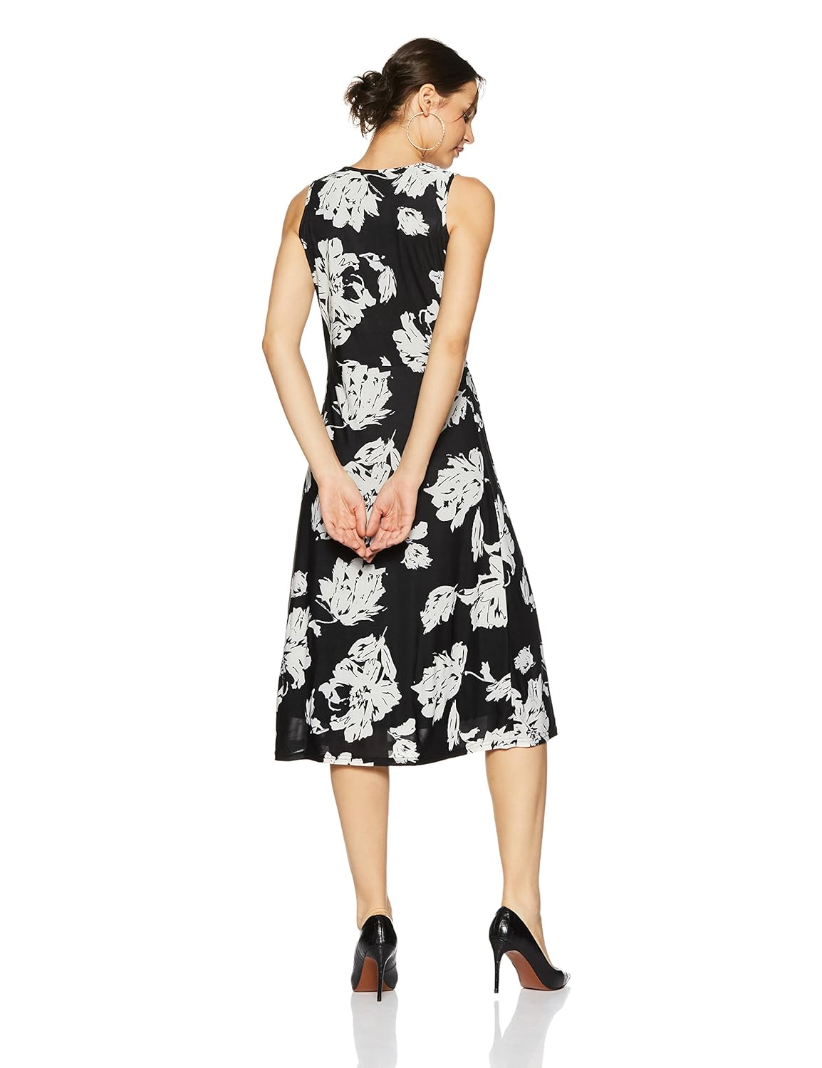 and women's a-line midi dress