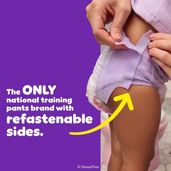 PULL-UPS GIRLS’ POTTY TRAINING PANTS, SIZE 2T-3T TRAINING UNDERWEAR (16-34 LBS), 23 COUNT