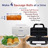 StarBlue Sausage Roll Maker 4 Quick Breakfast Rolls 850W 220-240V view 4