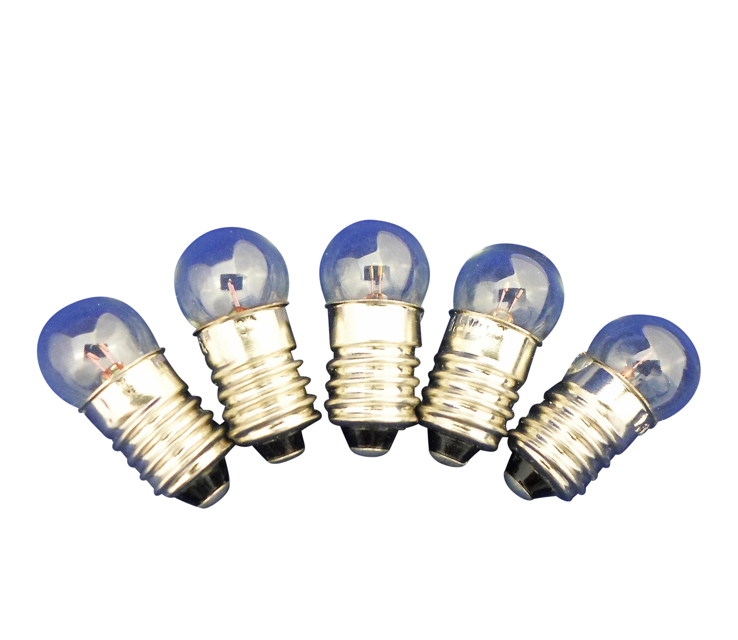 Ajax Scientific EL010-0150 Miniature Light Bulb, 1.5V, 0.30 Amp (Pack of 10)