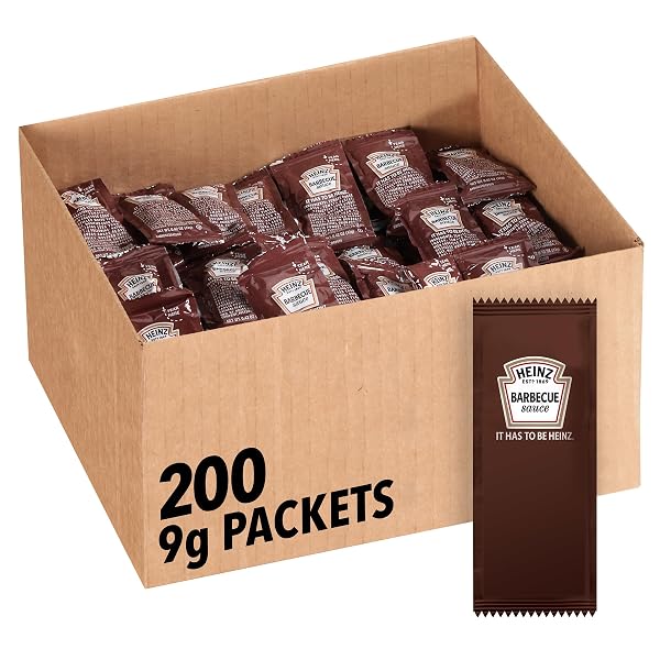 HEINZ BBQ SAUCE SINGLE SERVE PACKET (0.4 OZ...