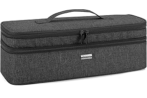 Teamoy Travel Storage Bag Compatible with One-Step Hair Dryer And Volumizer Hot Air Brush