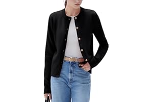 SUUKSESS Women Chunky Cashmere Cardigan Sweaters Trendy Fall Fashion Button Up Long Sleeve Knit Outfits