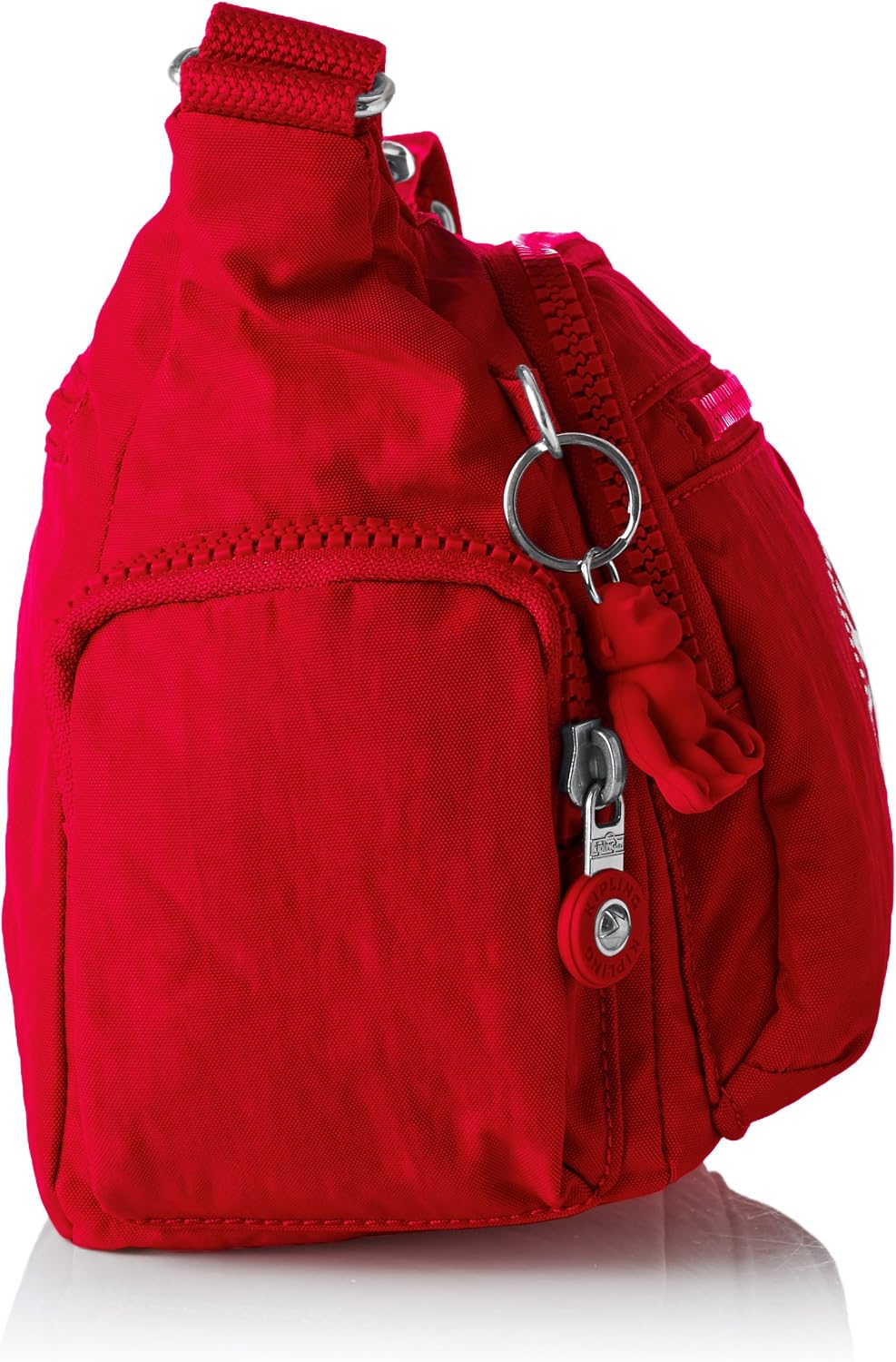 Kipling Gabbie S, Women’s Cross-Body Bag, Red (Lively Red), 16.5x29x22 cm (B x H T), Rot (Lively Red) - Image 4