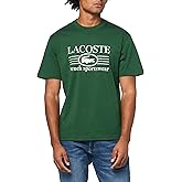 Lacoste Mens Classic Fit Cotton Print T-Shirt