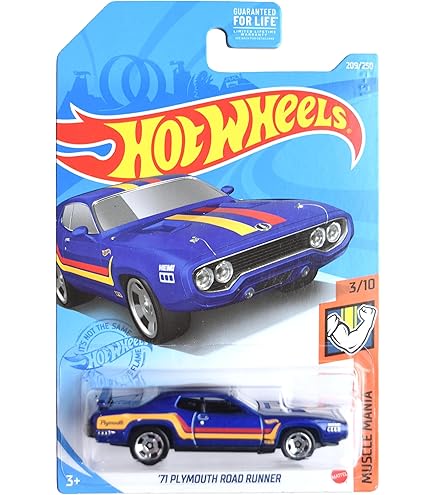 Amazon.com: Hot Wheels '70 Plymouth Road Runner - Taxi Rods