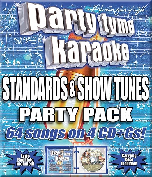 Party Tyme Karaoke Standards & Show Tunes Party Pack Music