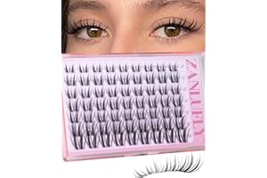 Natural Lash Clusters Manga Eyelash Clusters Wispy Anime Cluster Eyelash Extensions 8-16mm Clear Band Cluster Lashes Fairy In