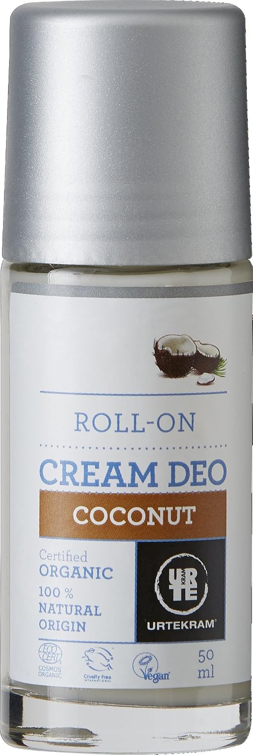 Urtekram Deodorant, Coconut Cream, 50 ml, 50 ml (Pack of 1)
