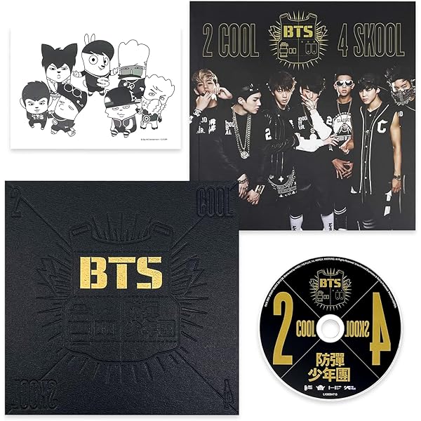BTS - BTS Single Album [2 Cool 4 Skool] CD, Photobook and Extra