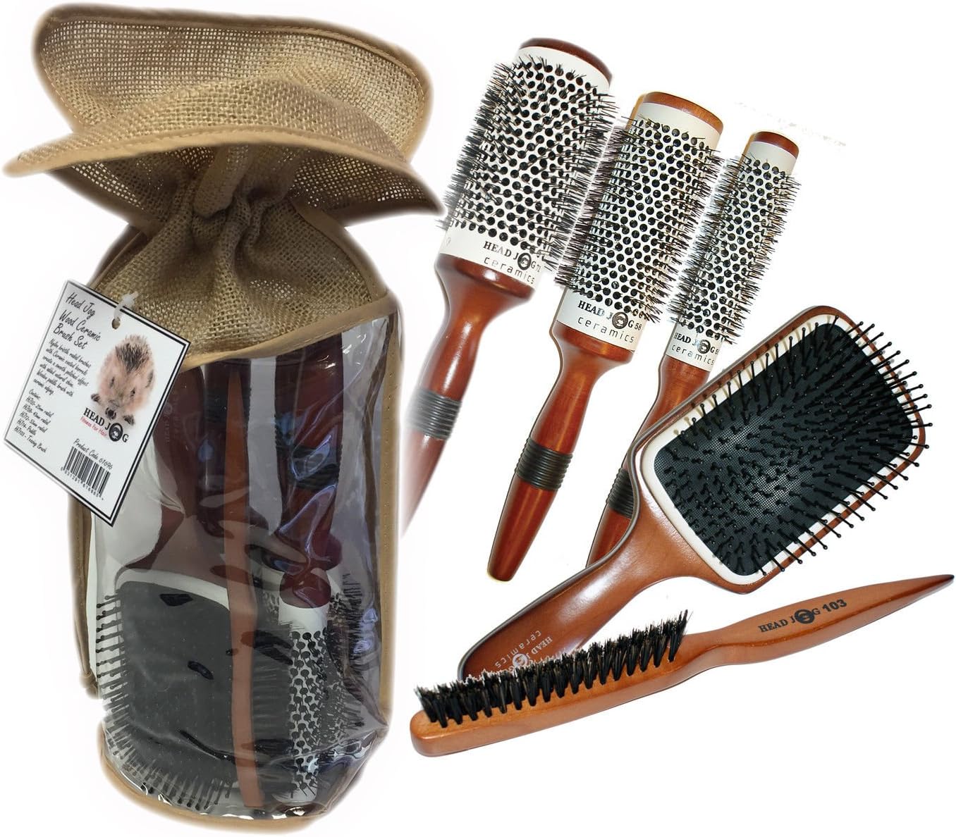 head jog round brush