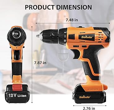 SOLUDE  Power Drill Drivers product image 6