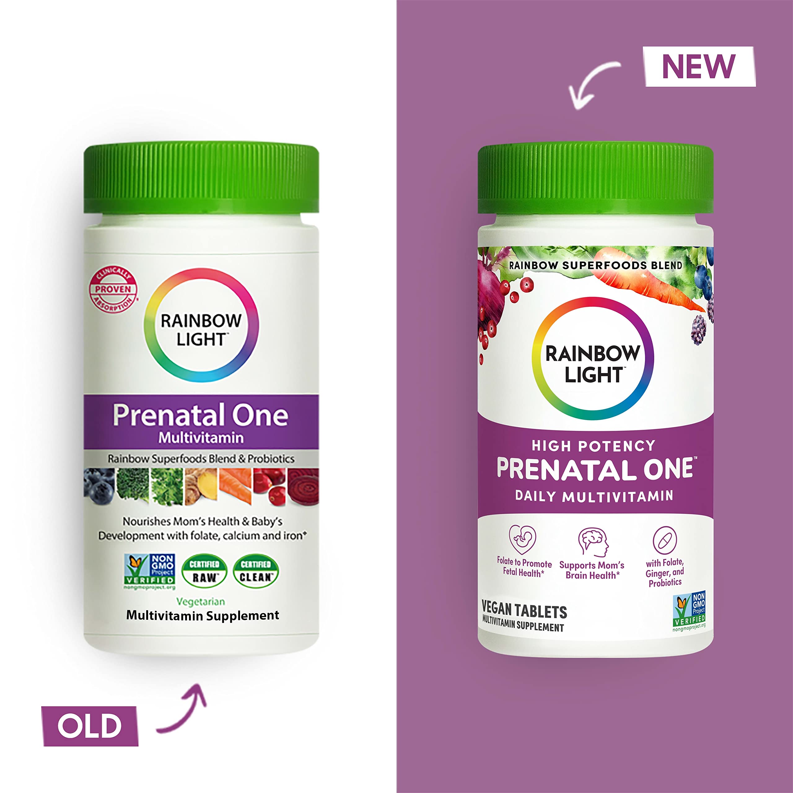 Rainbow Light HighPotency Prenatal One Multivitamin, Prenatal Health