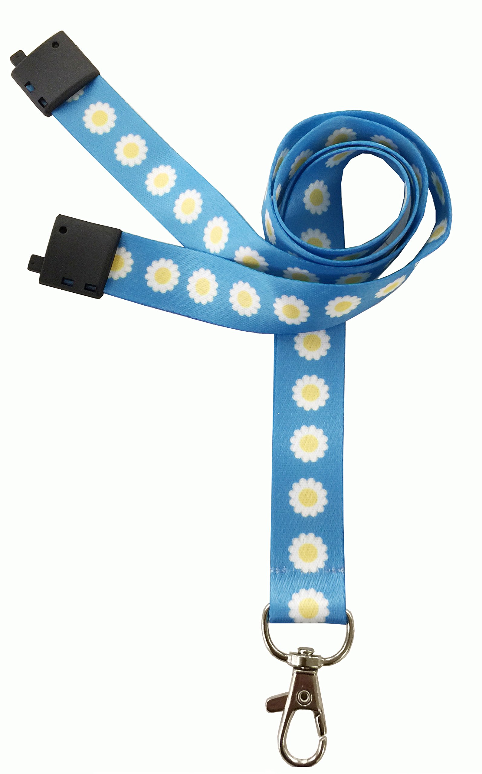 Customcard ltdPrinted Daisy Print Safety Breakaway Neck Lanyard