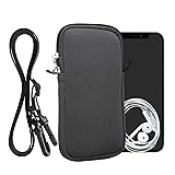kwmobile Neoprene Phone Bag XL - 6.7/6.8" - 6.7 x