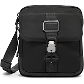Tumi 0232709 Crossbody Official Authentic Alpha Bravo "Junior" Crossbody | Premium Crossbody Bag, Small Bag for Everyday or Travel, 9.5" X 8.8" X 2.8", Ballistic Nylon, Padded Laptop Compartment