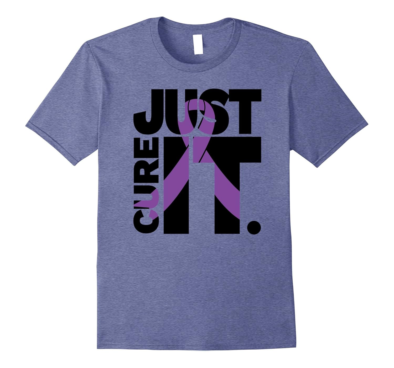 Just Cure Alzheimers Awareness Shirts Ribbon Shirt-ANZ – Anztshirt