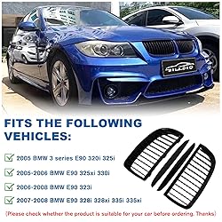 BILLDIO E90 Grille - Black Kidney Single slats