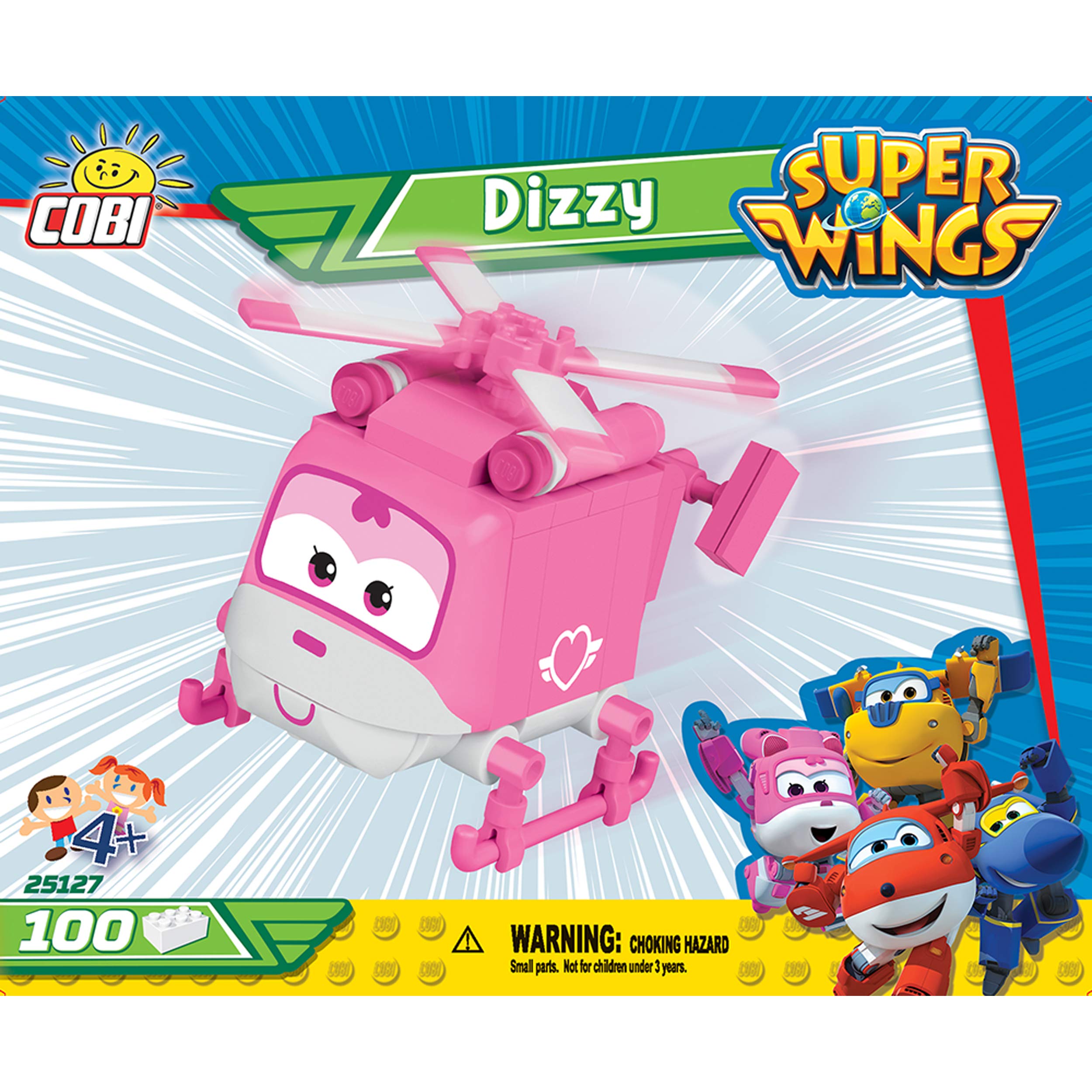 Cobi - Super Wings - Dizzy (100 pcs)