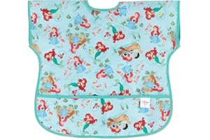 Bumkins Bibs - Toddler Bibs, Waterproof, Large for 1-3 Years, Short Sleeve