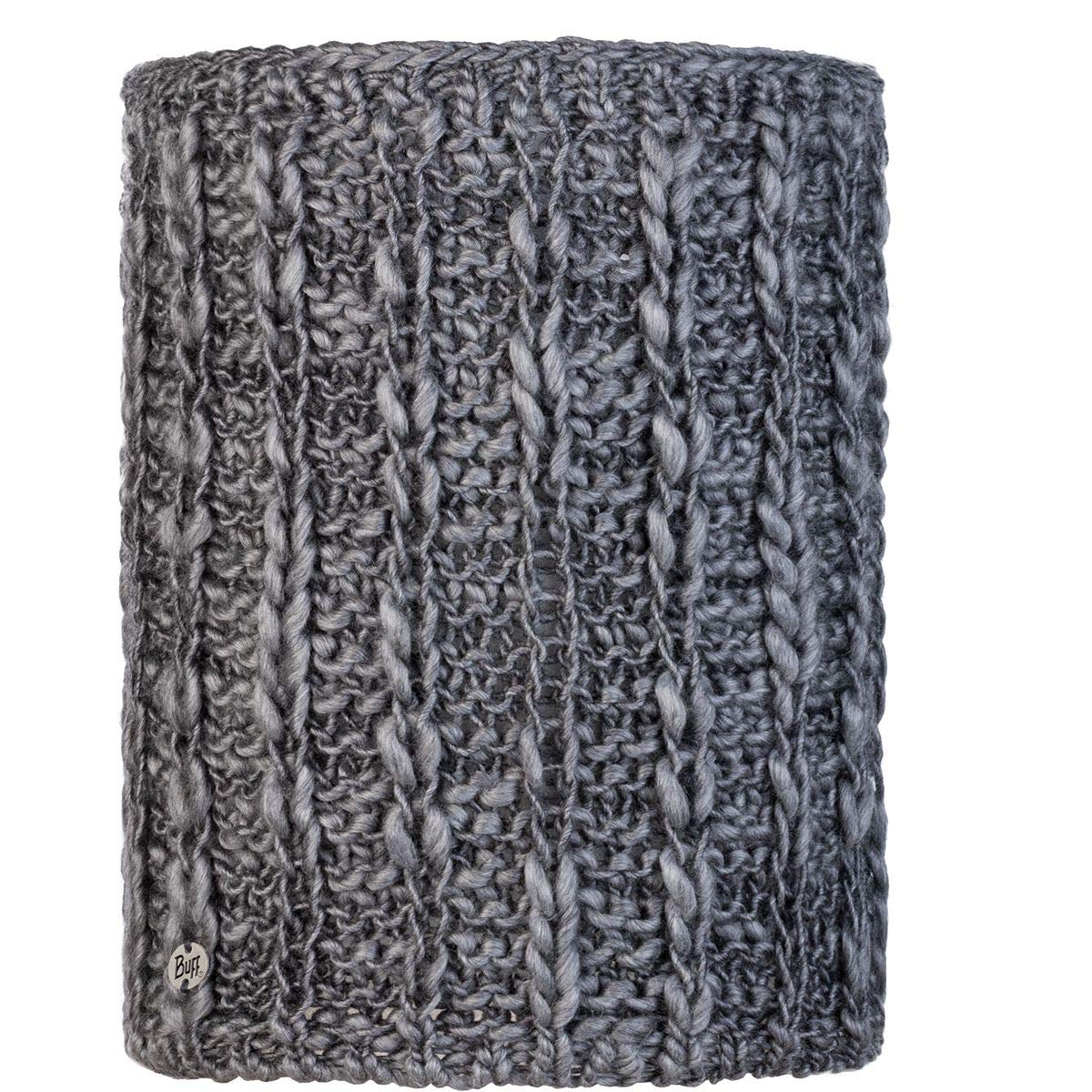 Buff Men Liv Pebble Knitted Neckwarmer Comfort - Grey, One Size