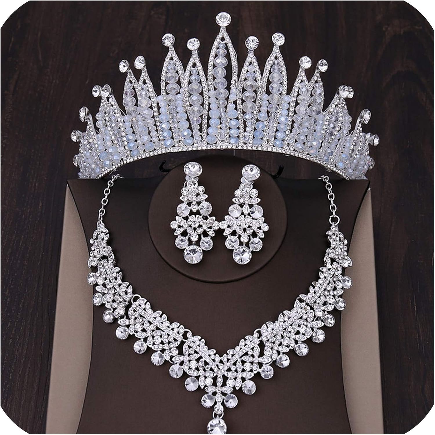 корона серьги и ожерелье свадебные. корона серьги и ожерелье свадебные. жемчужная парюра. свадебные украшения колье. набор диадема серьги и колье.