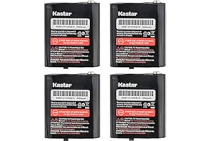 Kastar 4-Pack Battery Replacement for Motorola Two-Way Radio Walkie Talkies KEBT071C KEBT-071-C, KEBT071D KEBT-071-D, KEBT650, MJ270R, MJ27OR, TalkAbout T6500, T6500R, TalkAbout T8500, TalkAbout T9500