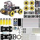 ACEBOTT Smart Robot Car Kit Compatible with Arduino, Robotics for Kids Ages 8-12 12-16, Electronic Programming Project/STEM Science Kits Coding Gifts for Adults and Youths