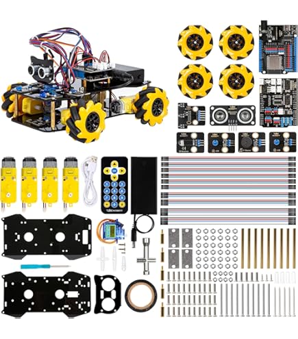 Amazon.com: LAFVIN 2WD Smart Robot Car Kit with R3 Board