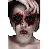 Fxe Faux Studio Ghoul Eye Injury 2-PC Wounds Latex Prosthetic Appliance | Latex fake wounds, lightweight, easy to apply, realistic injury looks