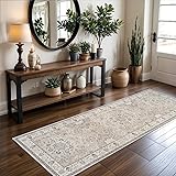 Washable 2x8 Hallway Runner Rug: Vintage Water