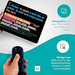 TELEPROMPTER PAD Bluetooth Remote Control for
