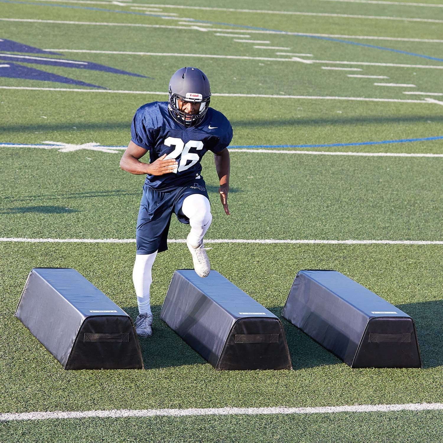Pro Down 12-Inch Height Step-Over Dummies, Black : Football Dummies : Sports & Outdoors