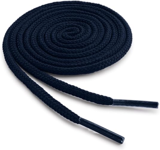 OrthoStep - agujetas de zapatos redondos (2 pares, fabricado en los