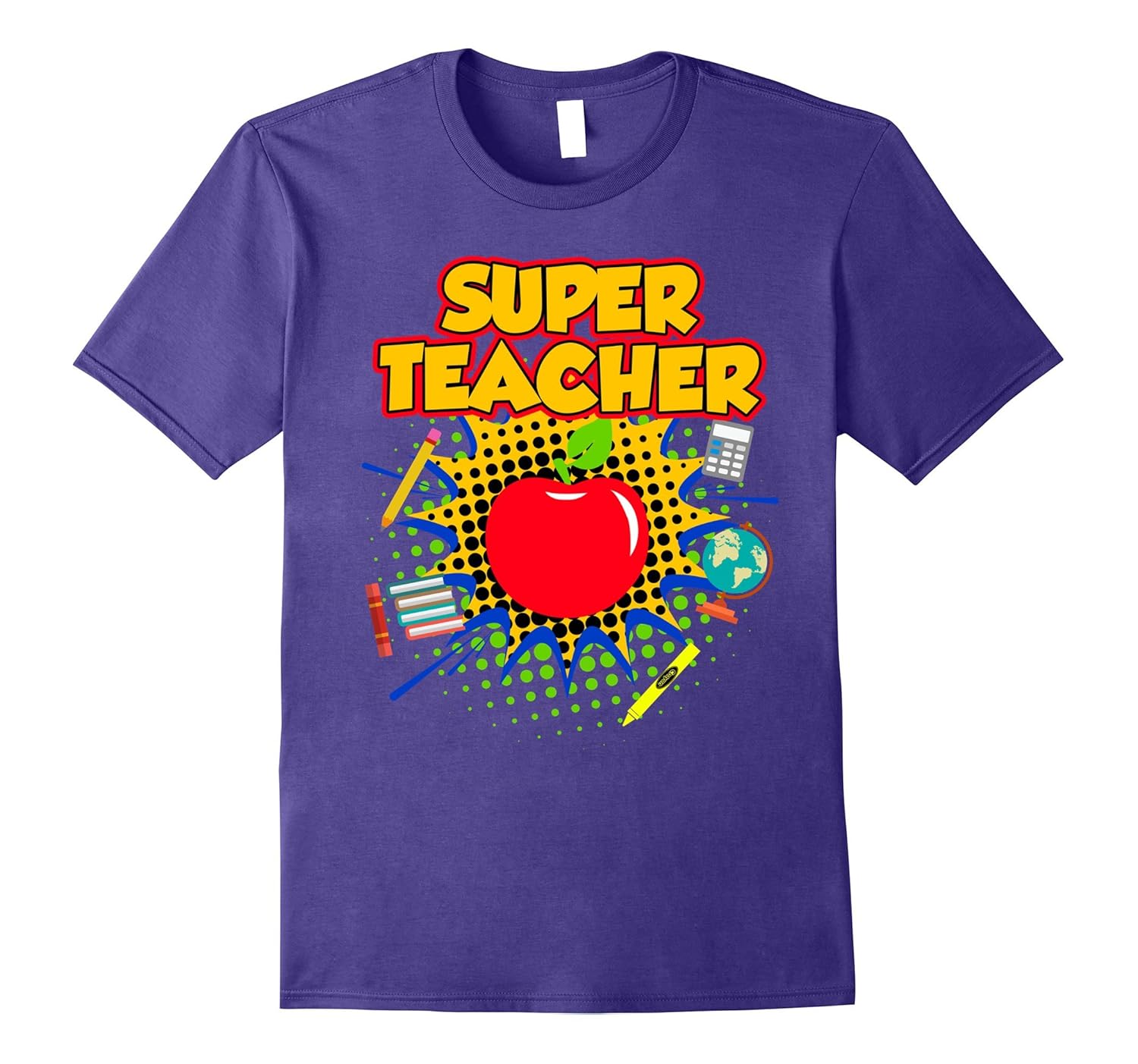 Superhero Teacher T-shirt - Teaching Shirt-ANZ