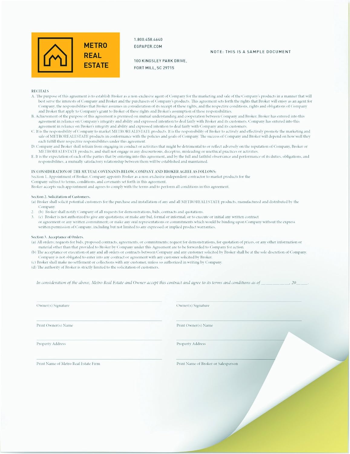 Xerox Premium Digital Carbonless Paper, Letter Size (8.5 x 11), Multi-Part White/Yellow Form, (3R12420), 250 sheets, (Pack of 10) : Carbonless Copy Paper : Office Products