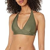DKNY Women's Triangle Bikini Top