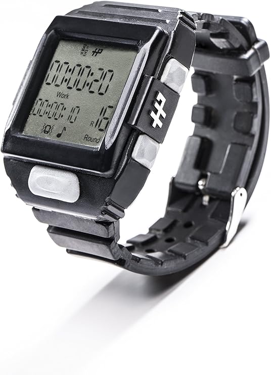 Hall Pass Armbanduhr Schwarz Intervall Training Übungs Timer