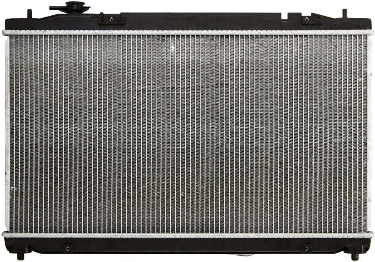 Riseking Automatic Transmission(AT) Aluminum/Plastic Radiator 1 Row RK-CU2917 For 2007-2011 Toyota Camry 2.4L 2010-2011 Toyota Camry 2.5L L4 with Oil Cooler