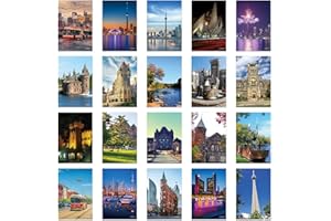 xtvinvm Toronto Canada North America Travel Postcards from Around the World Vintage Postcard Pack for Mailing Business Christ