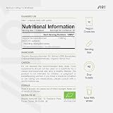 ALPHA01 Organic Bacopa Monnieri 7500mg 100mg Bacosesides 90 Caps view 3