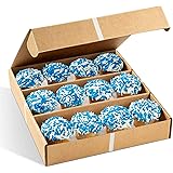 Hanukkah Gift Basket | 12 Individually Wrapped MINI Hanukkah Cupcakes | Gourmet Cookie Gifts for Men, Women & Kids Corporate 