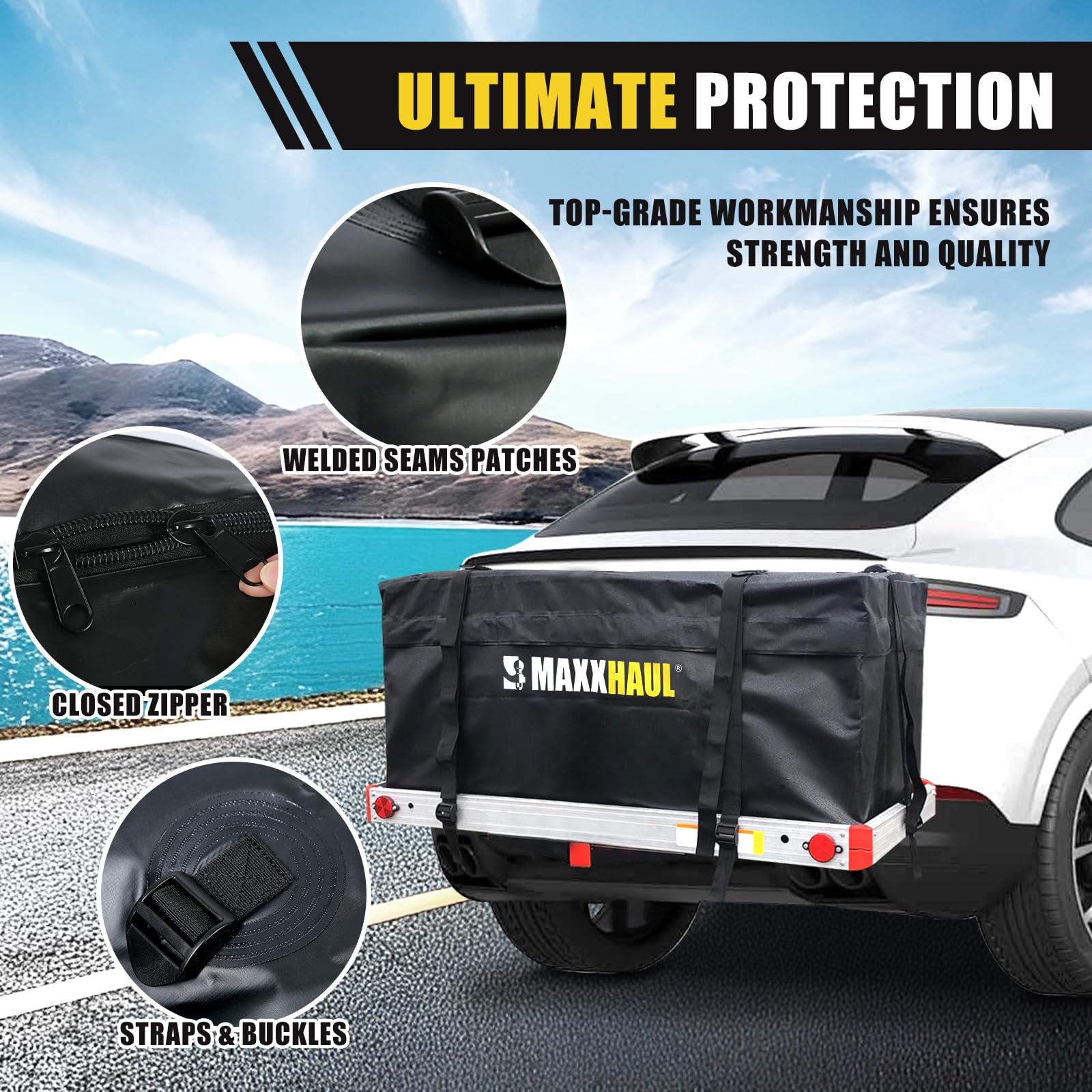 Mua MaxxHaul 70209 Soft Shell Cargo Carrier Bag for Hitch Mount Cargo