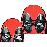 Marvel Deadpool Beanie Hat, Winter Knit Cap with Cuff