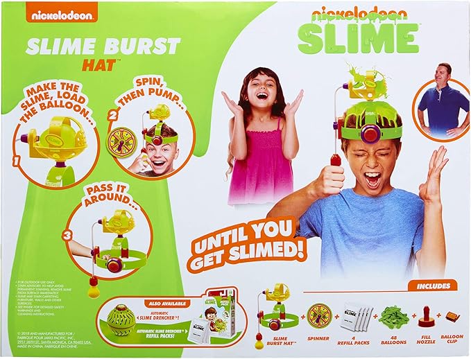 nickelodeon slime hat