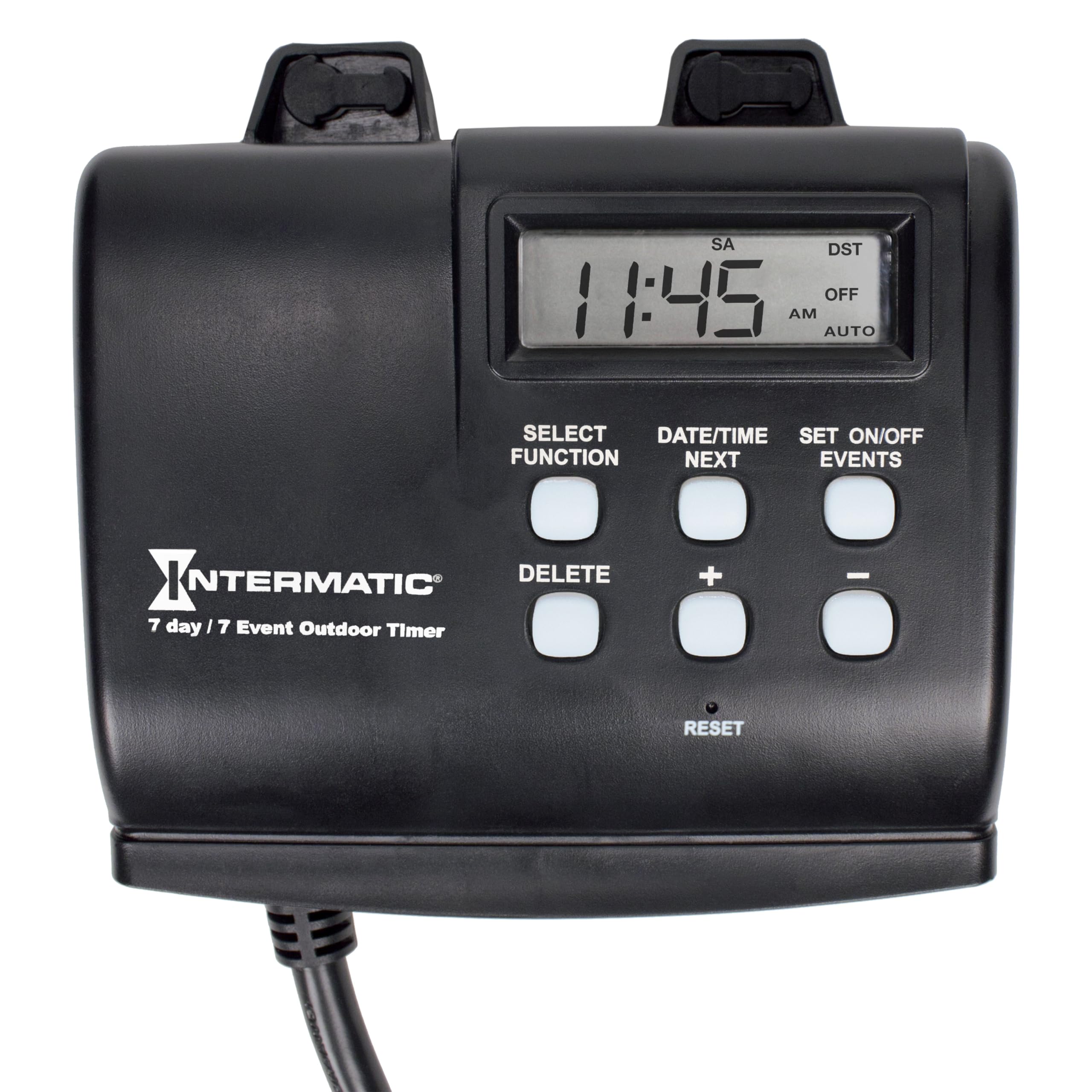 Photo 1 of Intermatic HB880R Outdoor Timer with 7-Day Programming - Astronomic Self-Adjust Timer - Versatile Plug-in Design for Lights, Pumps, or Fans